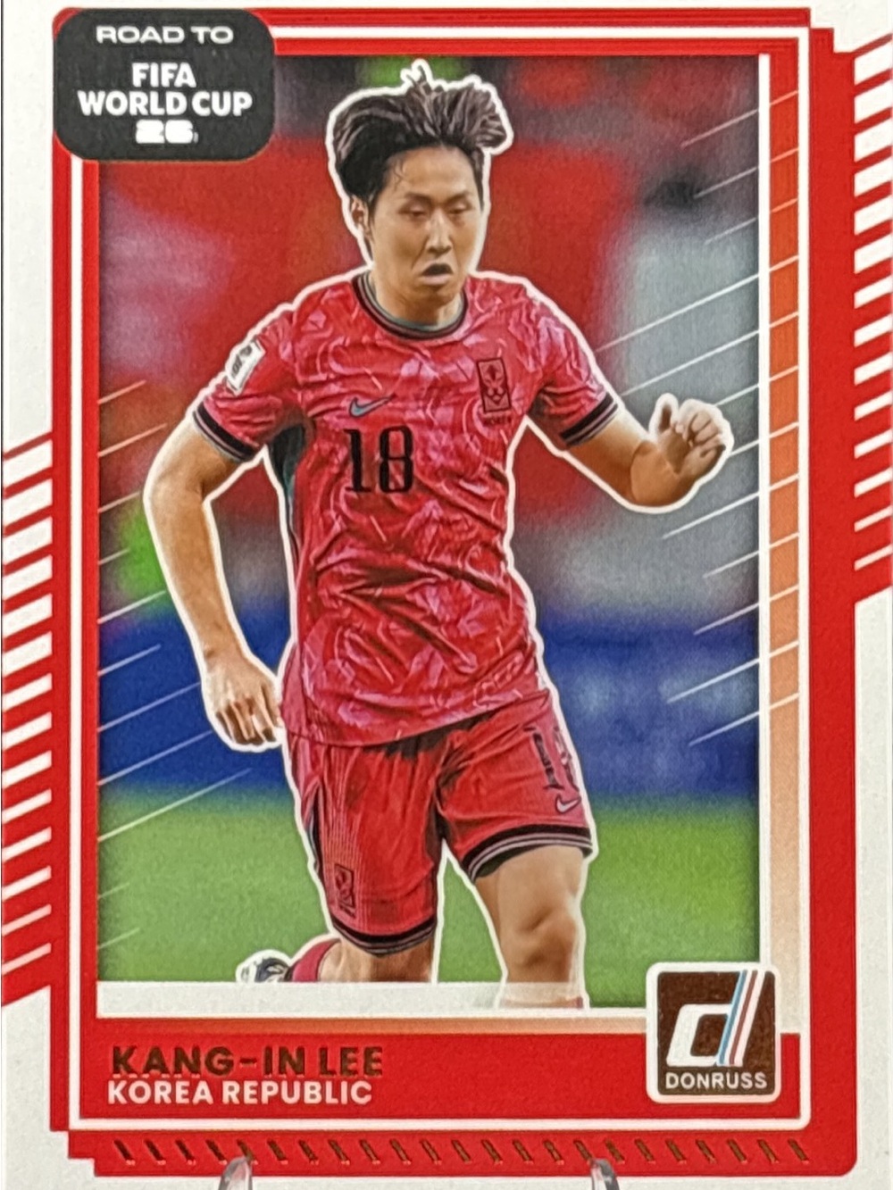 Panini Donruss Korea Republic Soccer Trading Card - Kang-In Lee